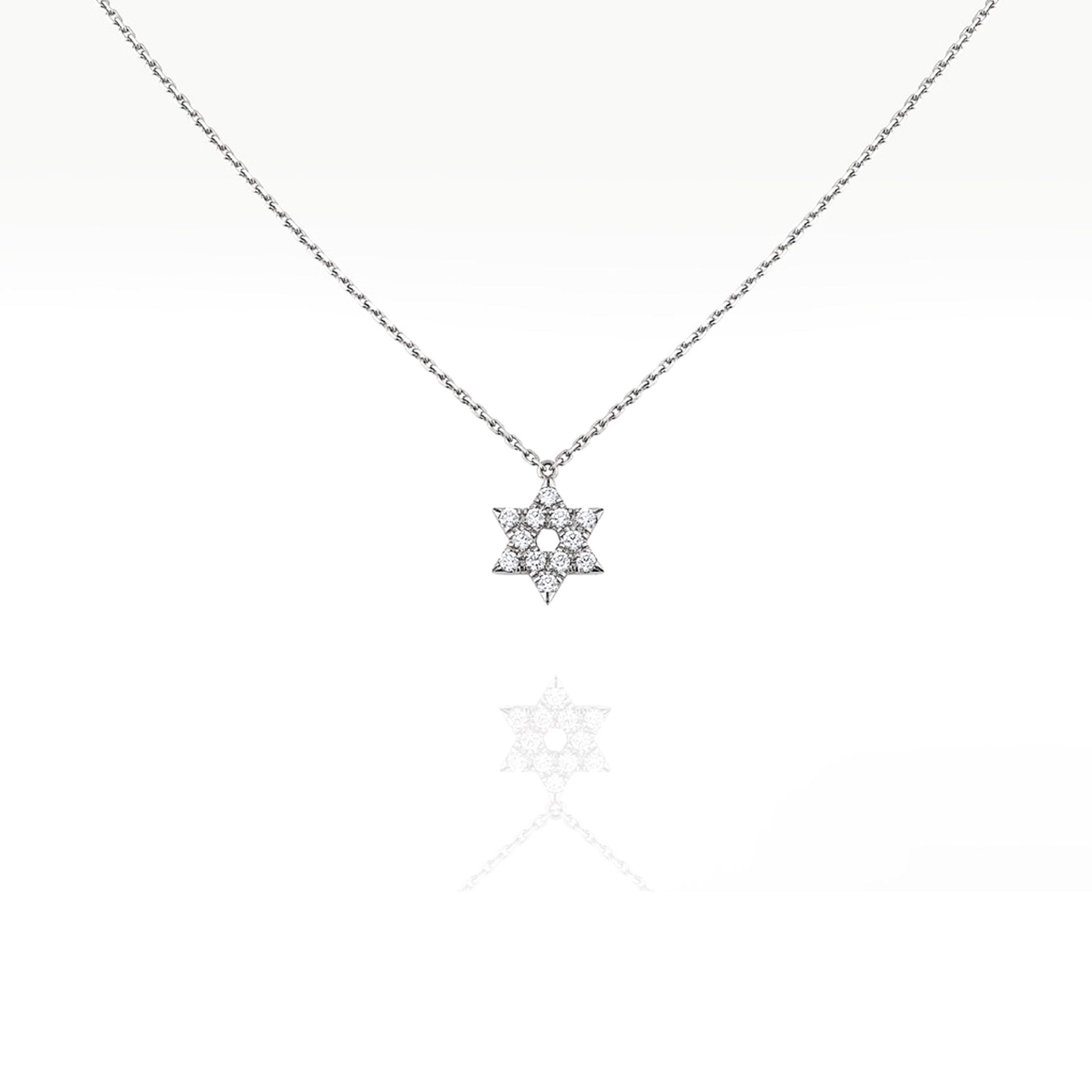 Ca*t*er symbols white gold necklace b3153117